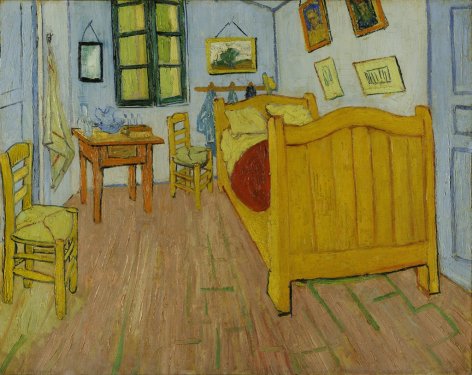 La Chambre de Van Gogh Ã  Arles 3 par Vincent van Gogh - 901137554